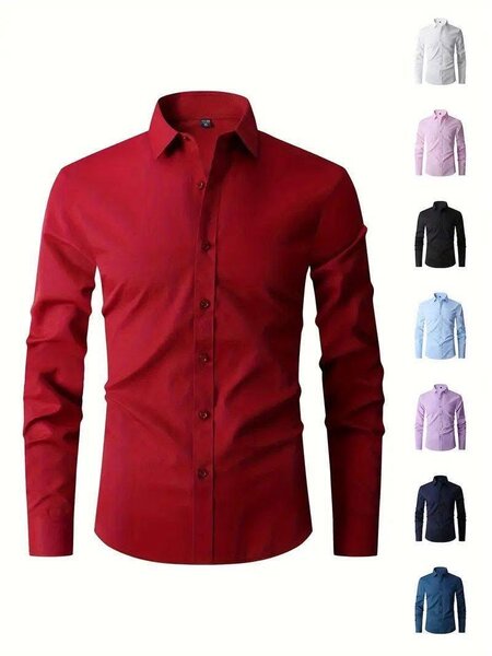 Chemise Classique Homme Élégante