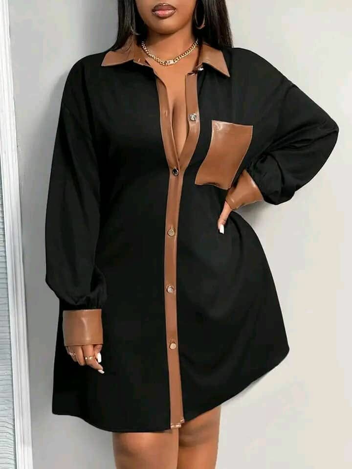 Robe Chemise Élégante Femme
