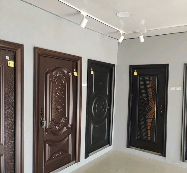 Portes blindées en acier