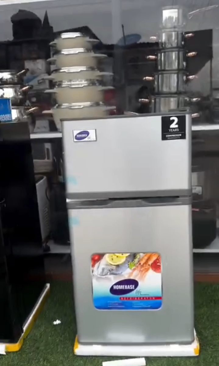 Double Door Table Top Refrigerator