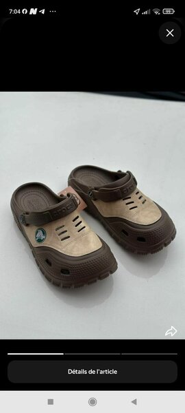 Sabots confortables en cuir