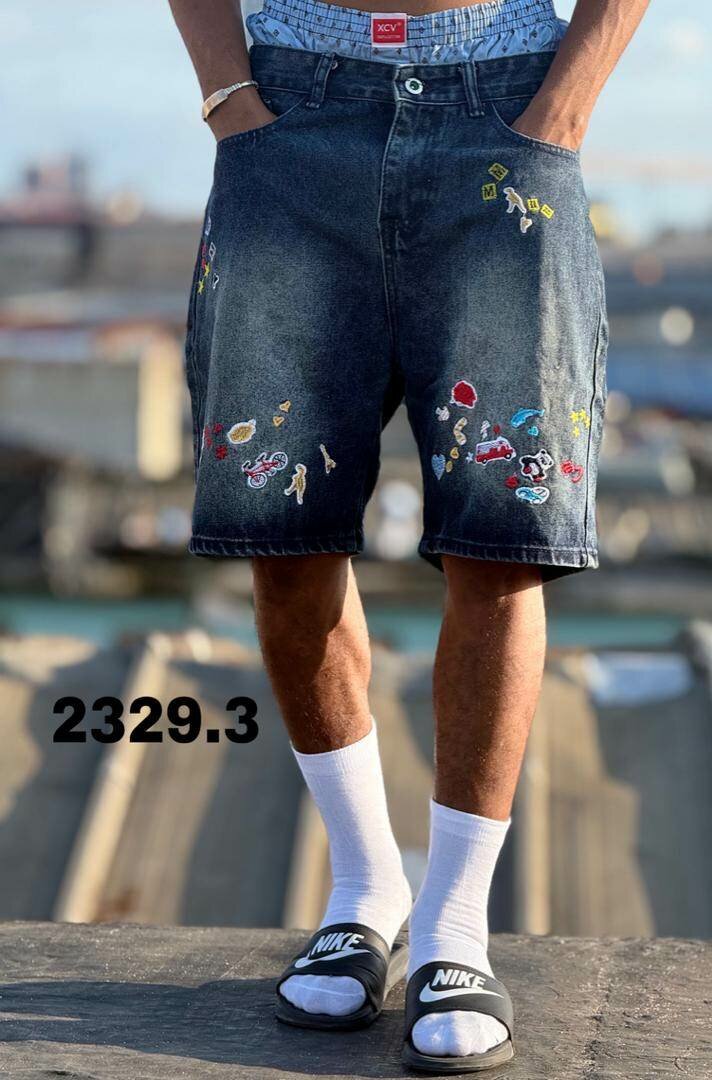 Shorts en jean décontractés