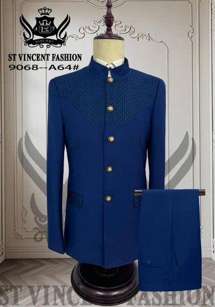 Veste costume bleu marine élégante