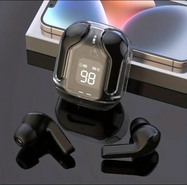 Wireless Earbuds with LED Display