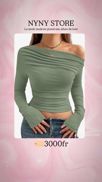 Top court femme couleurs variées