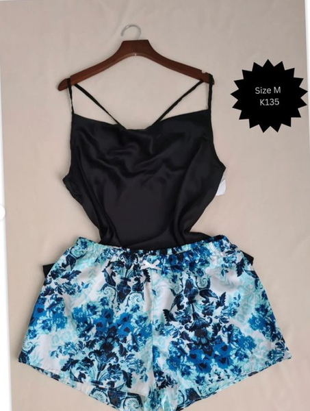 T-shirt and shorts pajamas