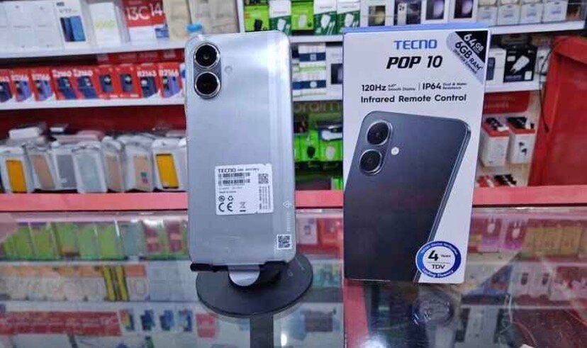 Tecno Pop 10 Smartphone Débloqué 6GB/128GB