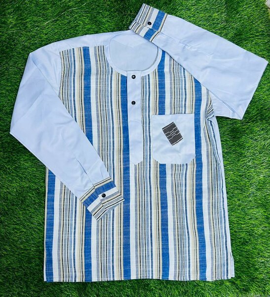 Chemise à rayures homme