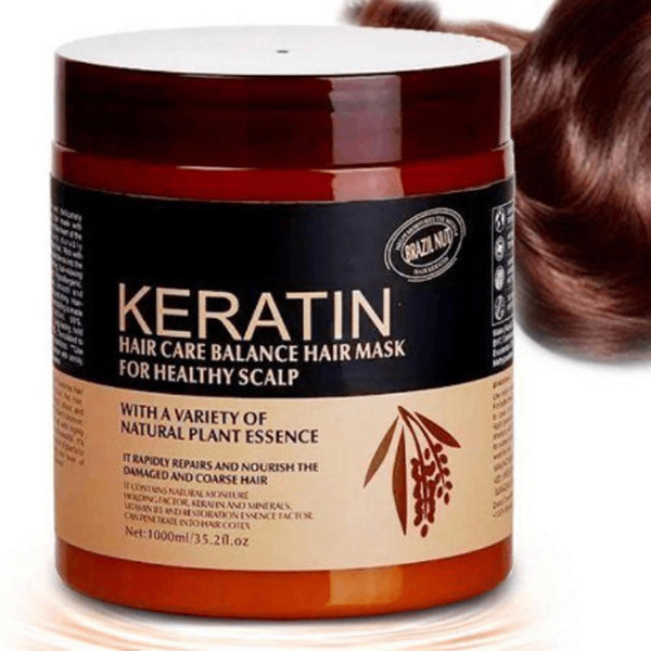 Hair Mask treatment Keratin strengthen Restore Hair Health