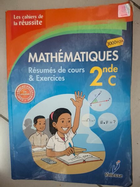 Livre de Mathématiques 2nde C