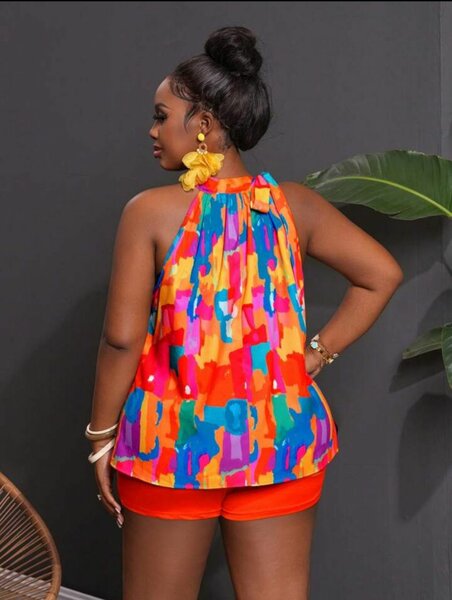 Haut coloré été femme