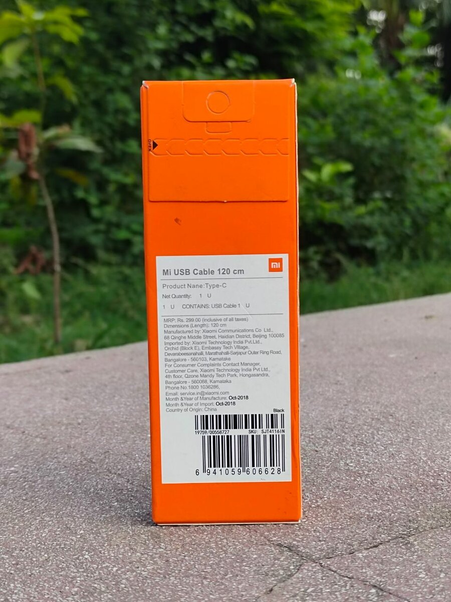 MI Original Type C Data Cable