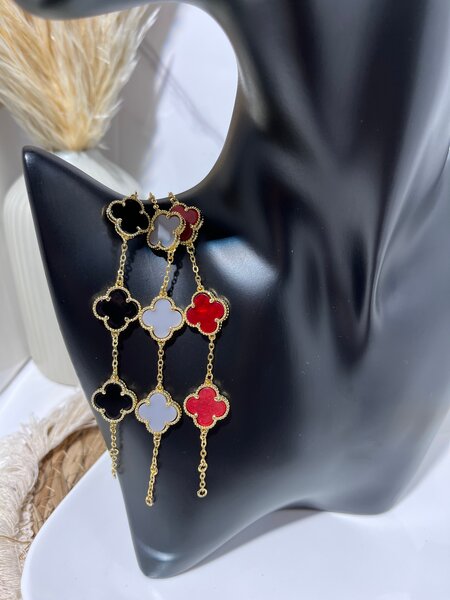 Boucles d'oreilles pendantes élégantes