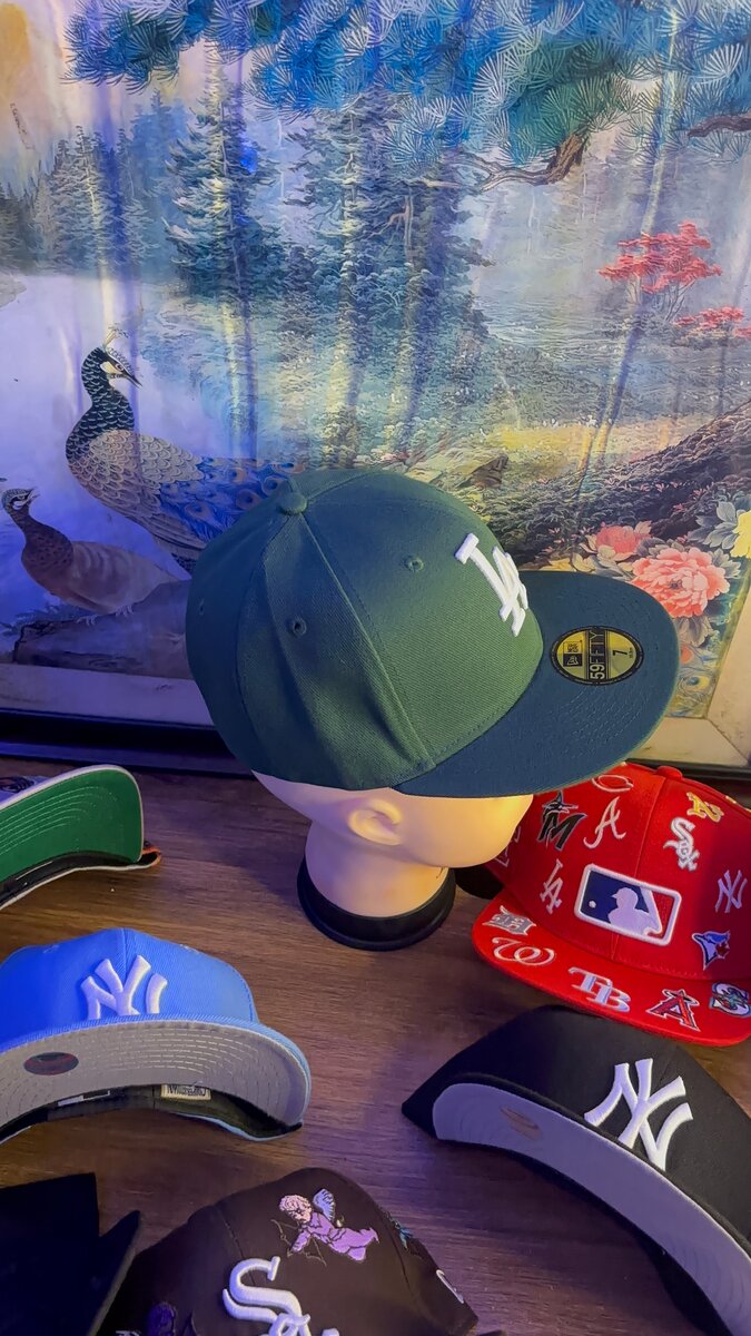 Casquette verte LA Dodgers