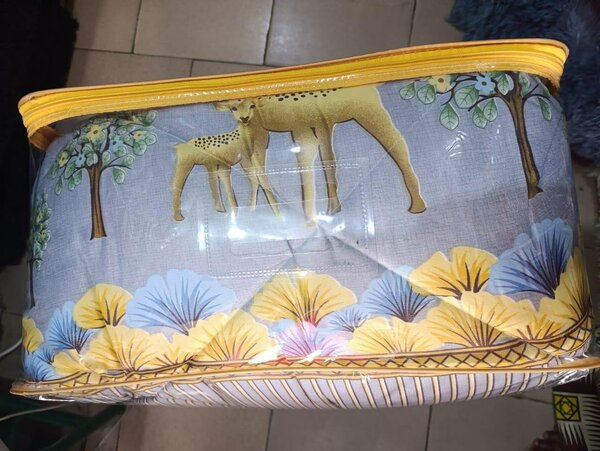 Housse de couette avec motif de faon