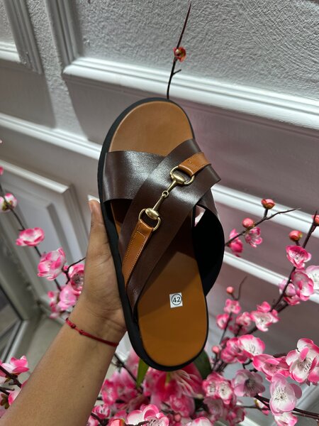 Sandales en cuir élégantes