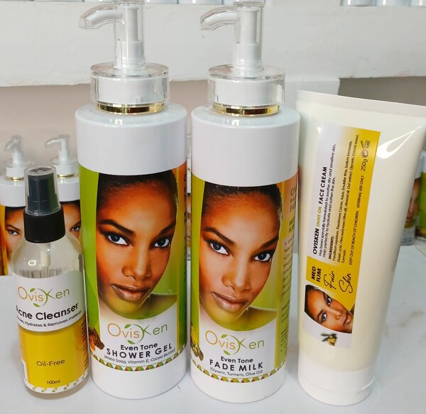 Ovisken fademilk and shower gel set