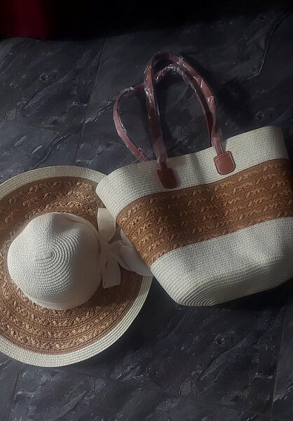 Ensemble sac et chapeau été