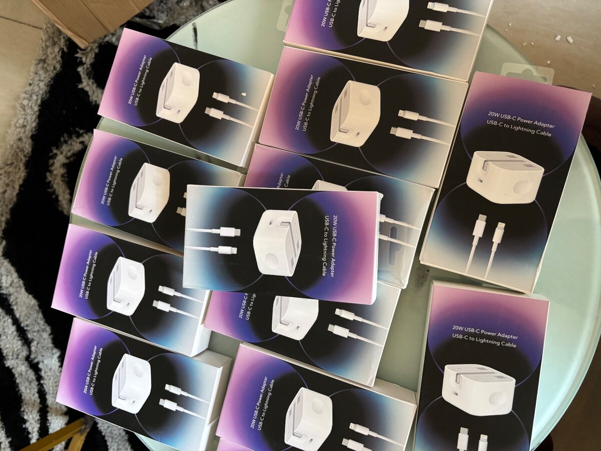 iPhone fast chargers