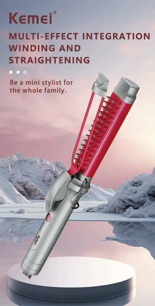 Lisseur chauffant pour cheveux