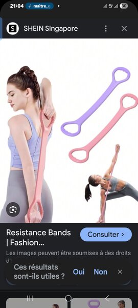 Bandes de Résistance Fitness