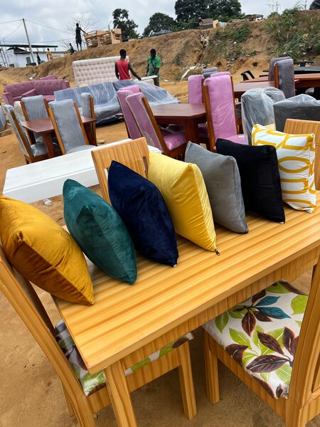 Coussins Déco Velours Colorés