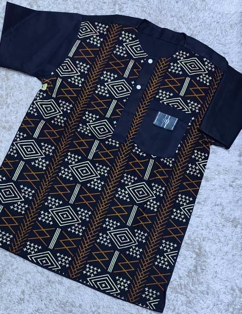 Chemise Ankara homme élégante