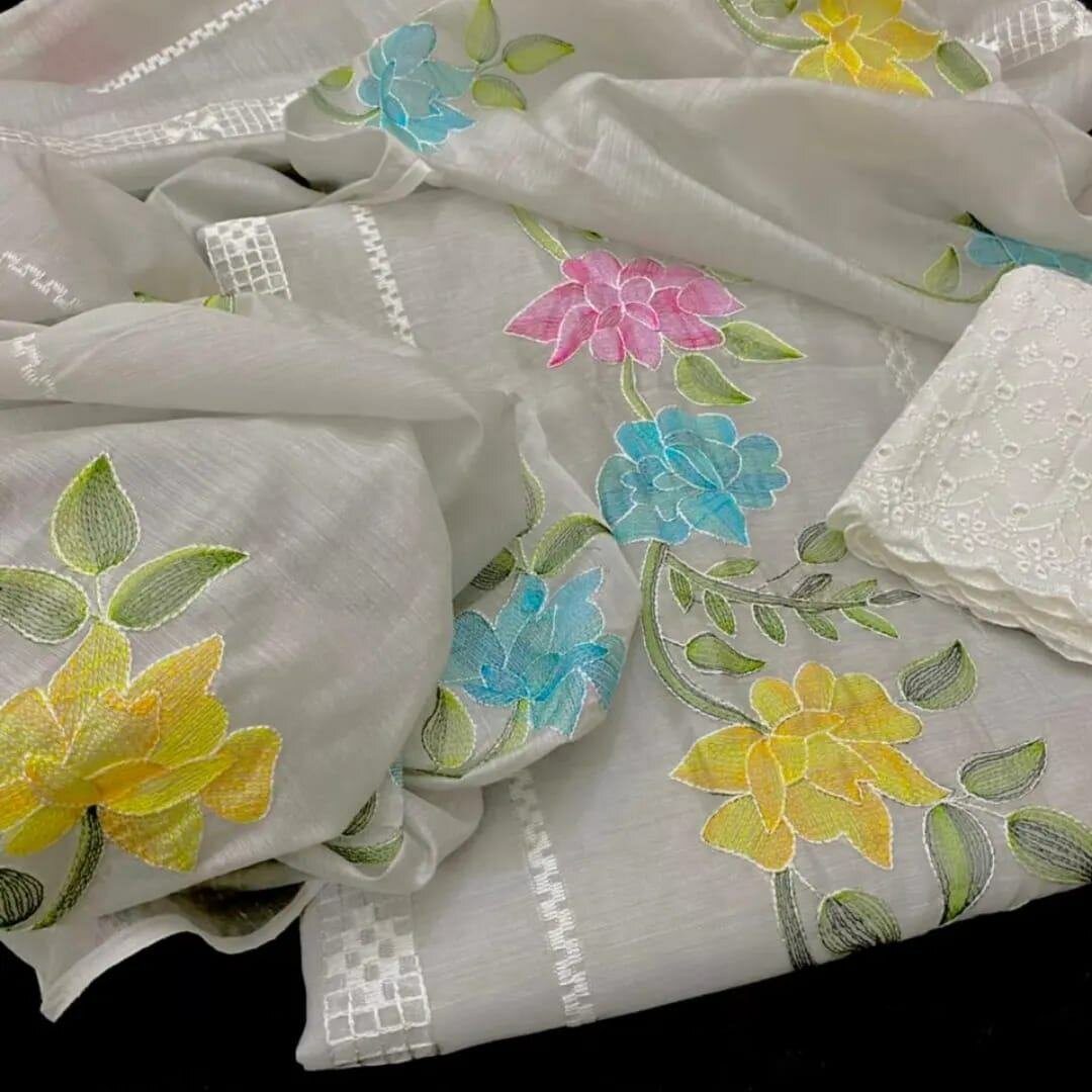 Embroidery paper cotton