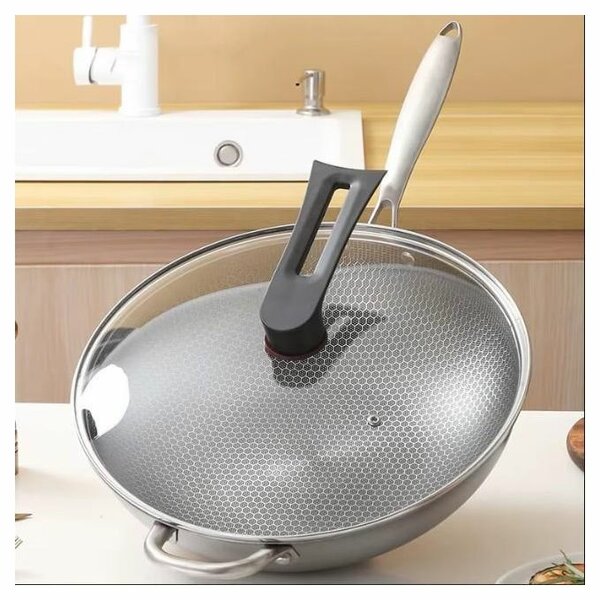 Poêle antiadhésive en acier inoxydable