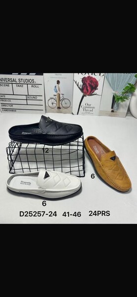 Mules Classiques en Cuir Homme