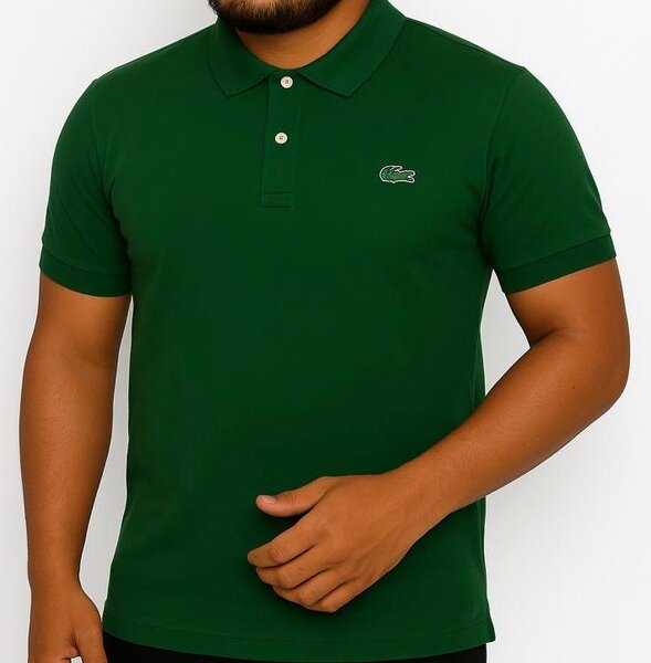 Polo homme vert élégant