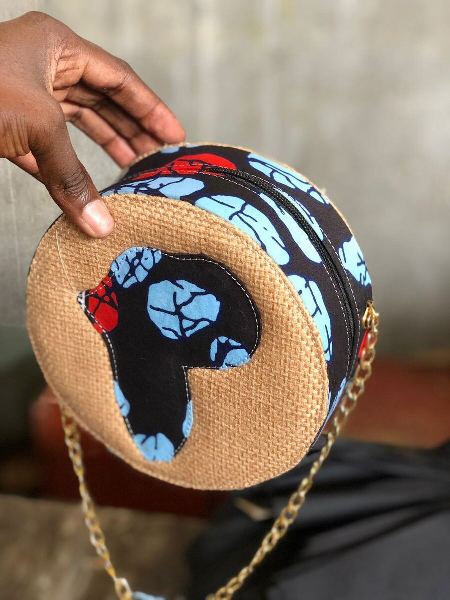 Sac à main cœur ethnique