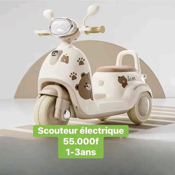 Trottinette électrique enfant 1-3 ans