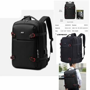 Sac à Dos Pour Homme Mode Sac à Dos Pour Ordinateur Portable USB