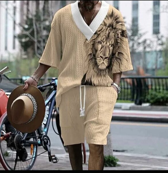 Ensemble décontracté avec motif