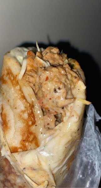 Wrap Shawarma Poulet Délicieux