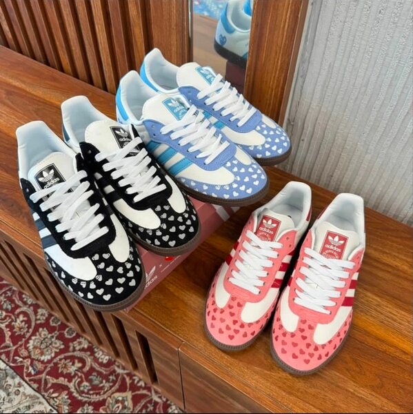 Sneakers Adidas tendance cœur