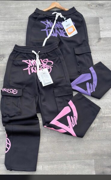 Pantalons cargo unisex streetwear