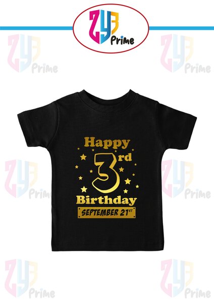 T-shirt Enfant – Happy Big number Birthday