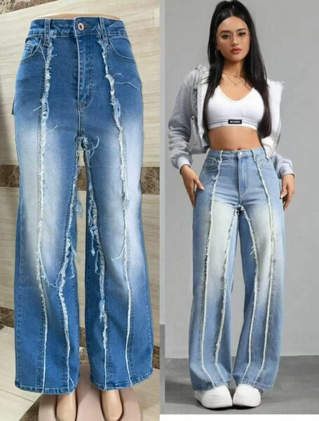 Jeans flare tendance femme