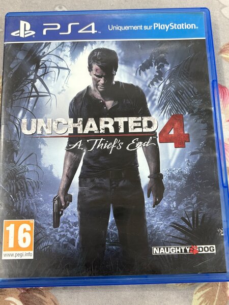 Uncharted 4 jeux ps4