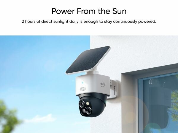 Wireless Wi-Fi Solar CCTV Camera Eufy Solocam S340.