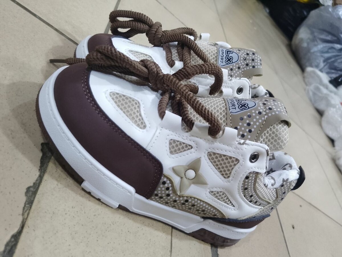 Sneakers tendance en cuir