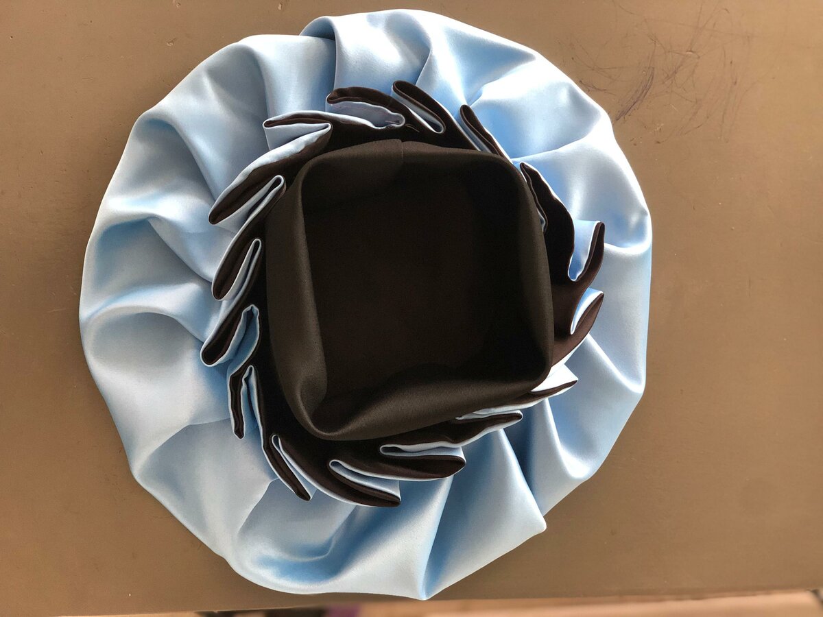 3 in 1 reversible hair bonnet