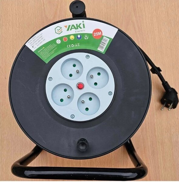 Enrouleur électrique 25m