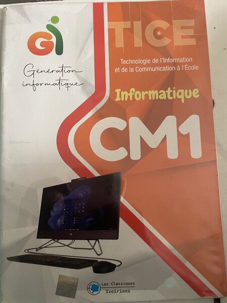 Manuel Informatique CM1
