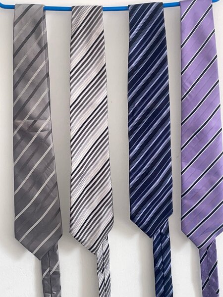 Cravates rayées élégantes