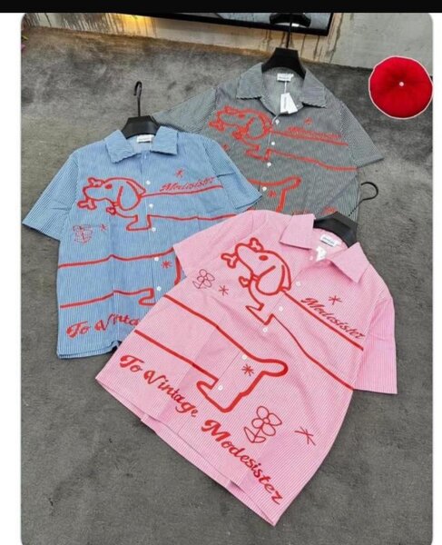 Chemise imprimée vintage