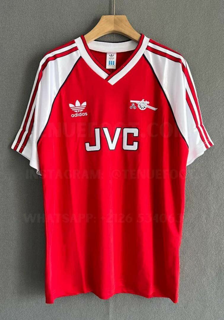 Maillot rétro Adidas rouge