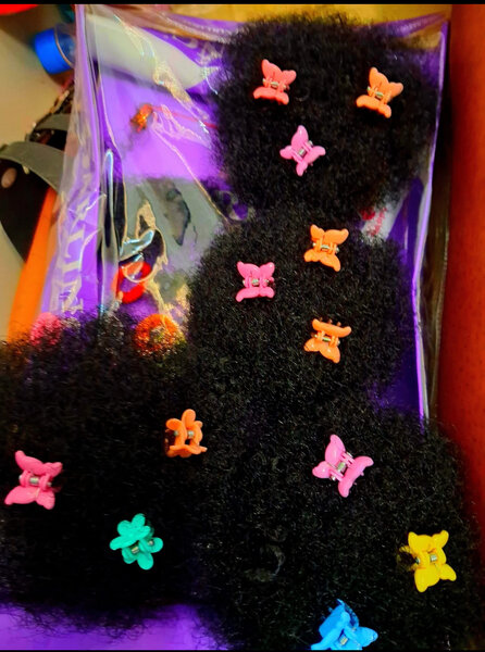 Postiche afro enfant